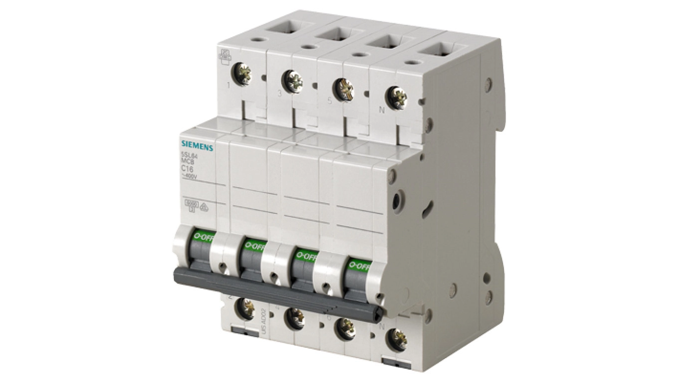 Siemens Circuit breaker 3+N B 16A