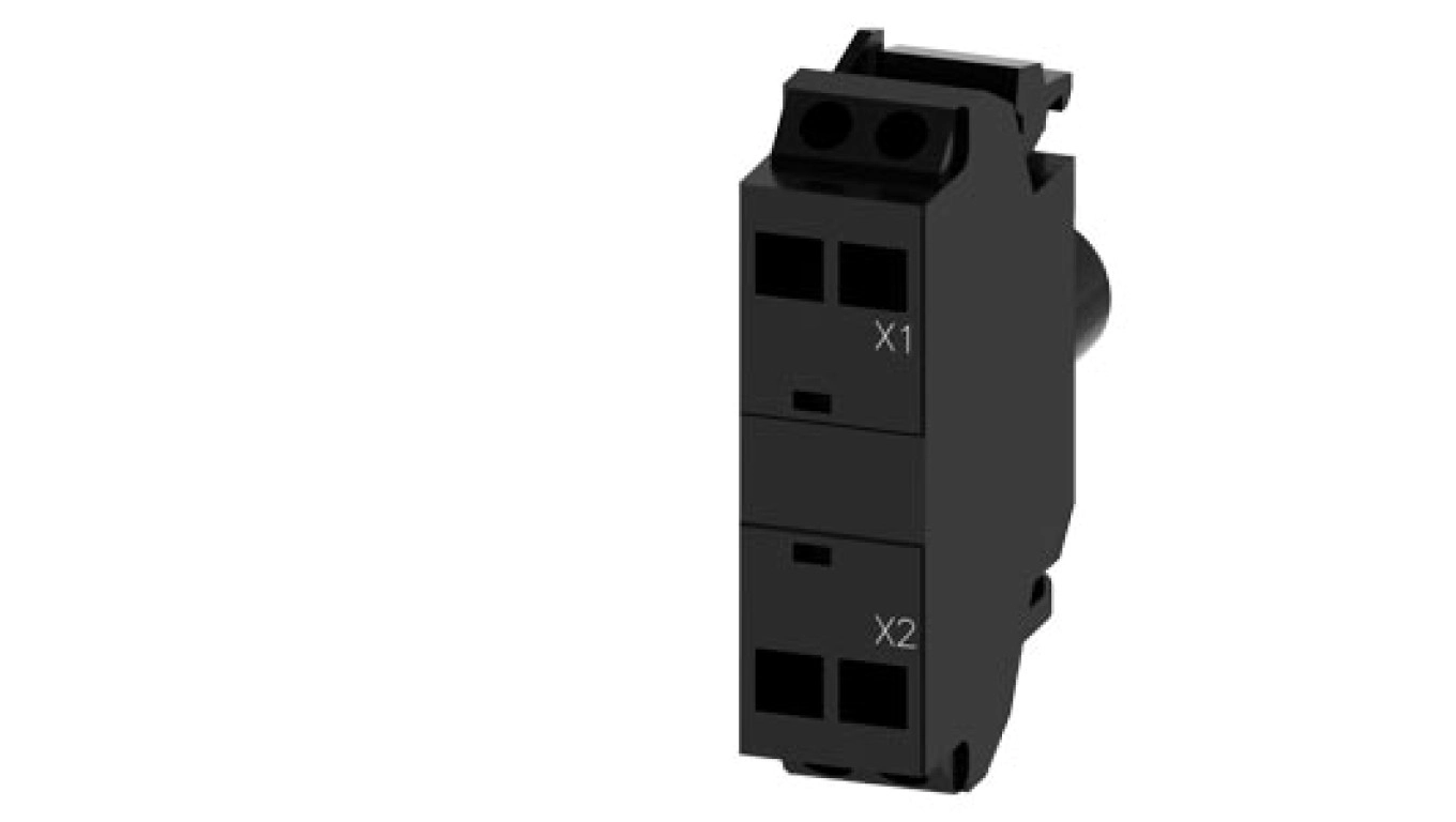 Siemens Red LED lamp holder 24-240V