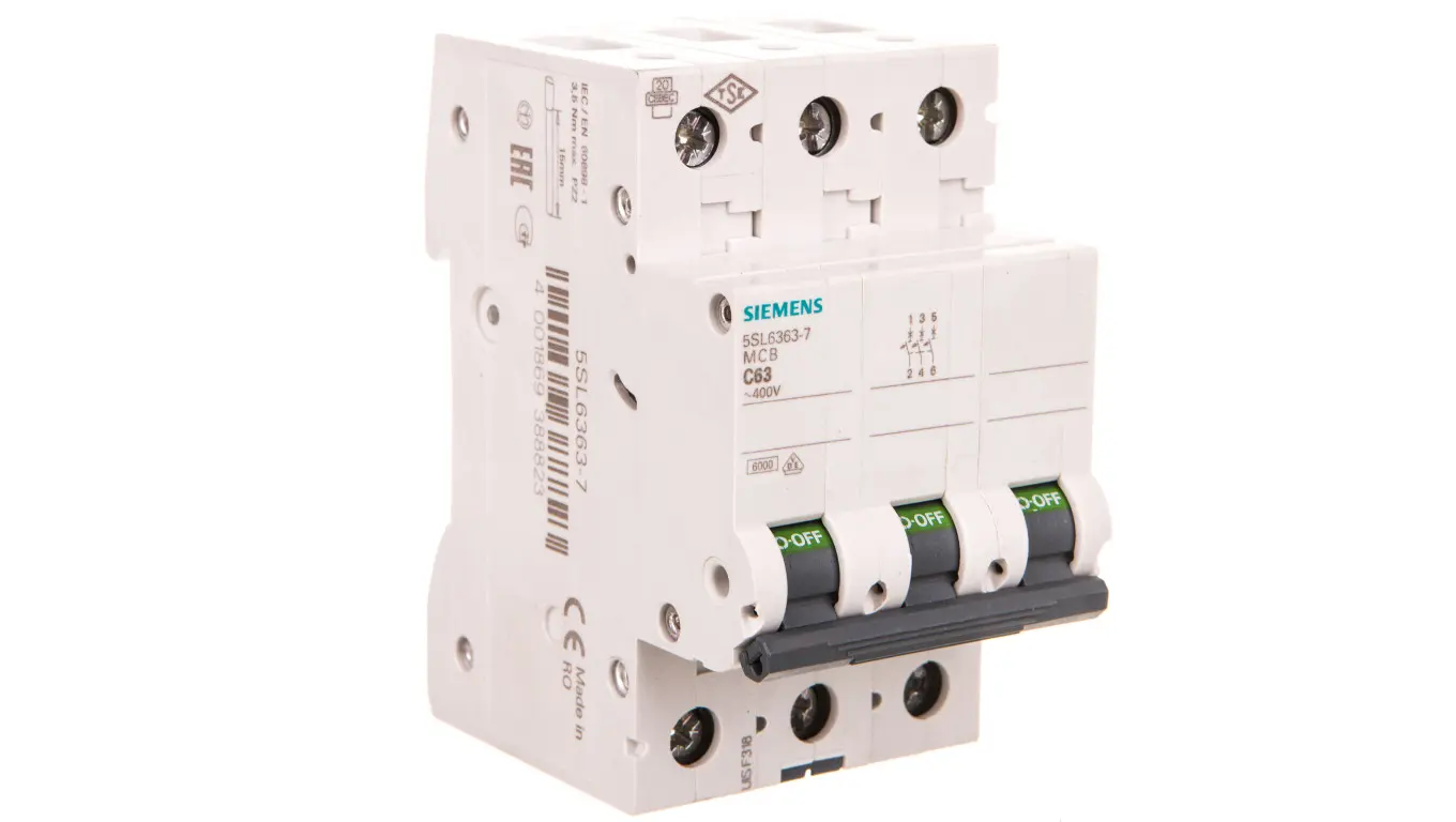Siemens Adapter switch 3P C 63A