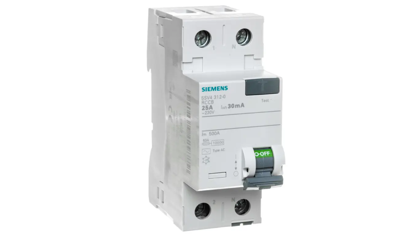 Siemens Residual current circuit breaker 2P