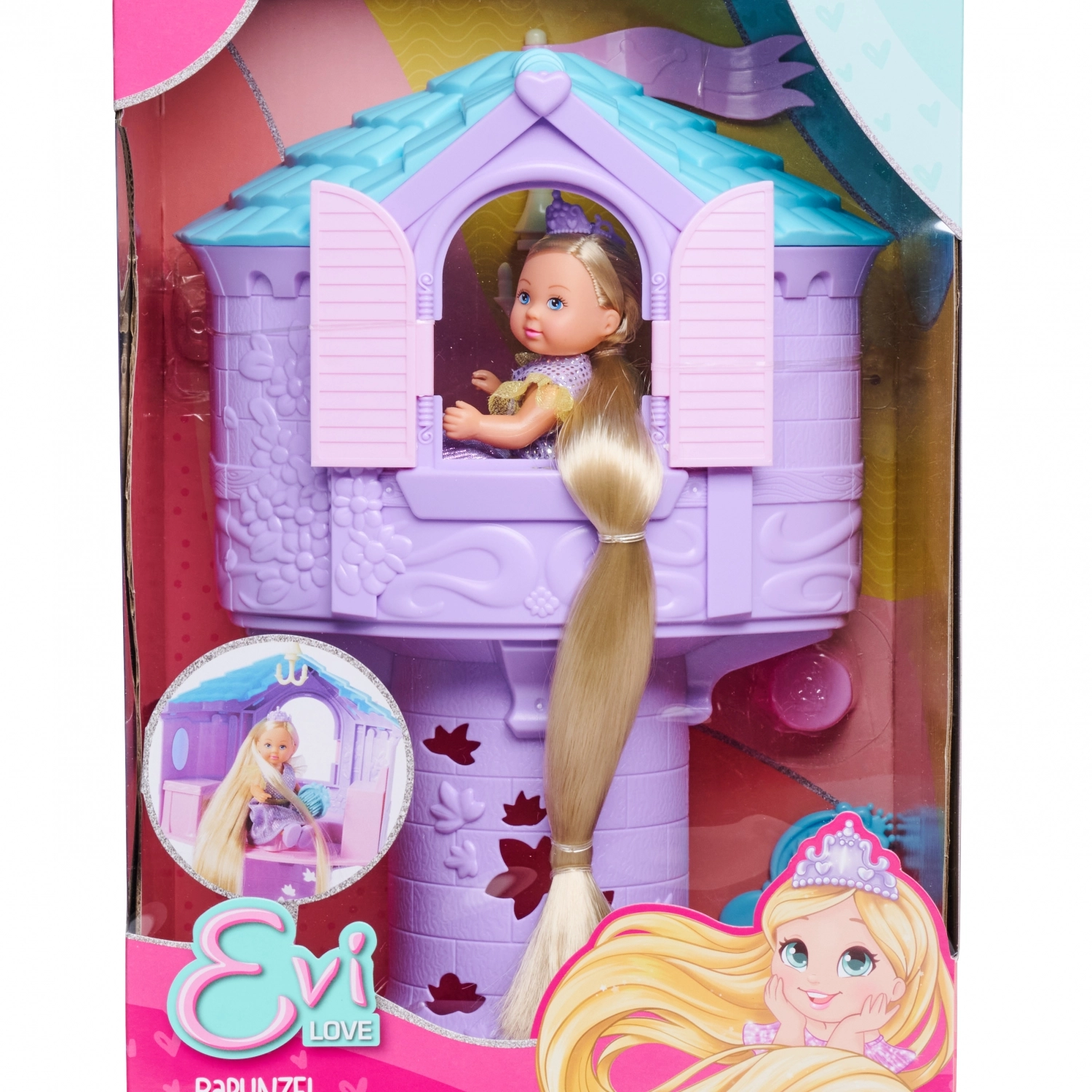 MGA Simba Evi Love Rapunzel tower