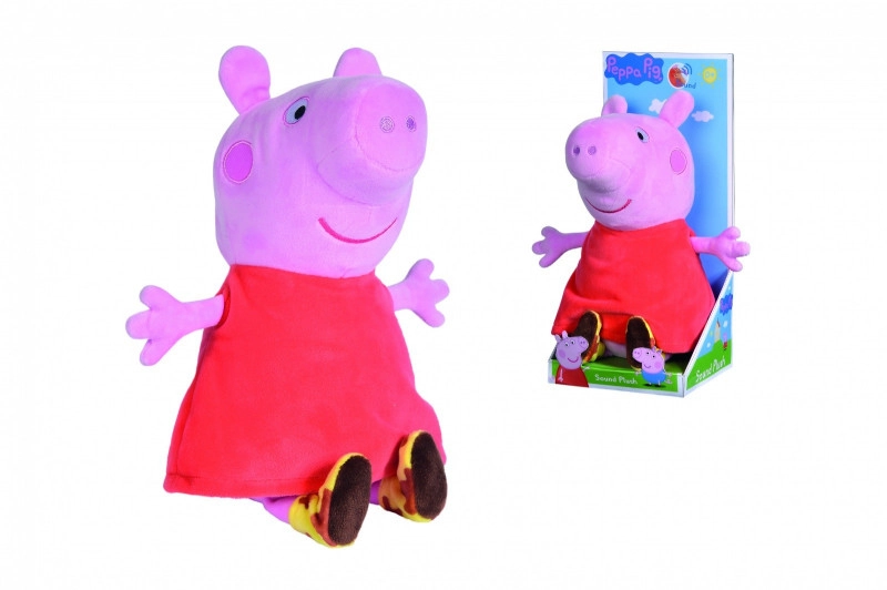 Simba Peppa Pig mascot with sound