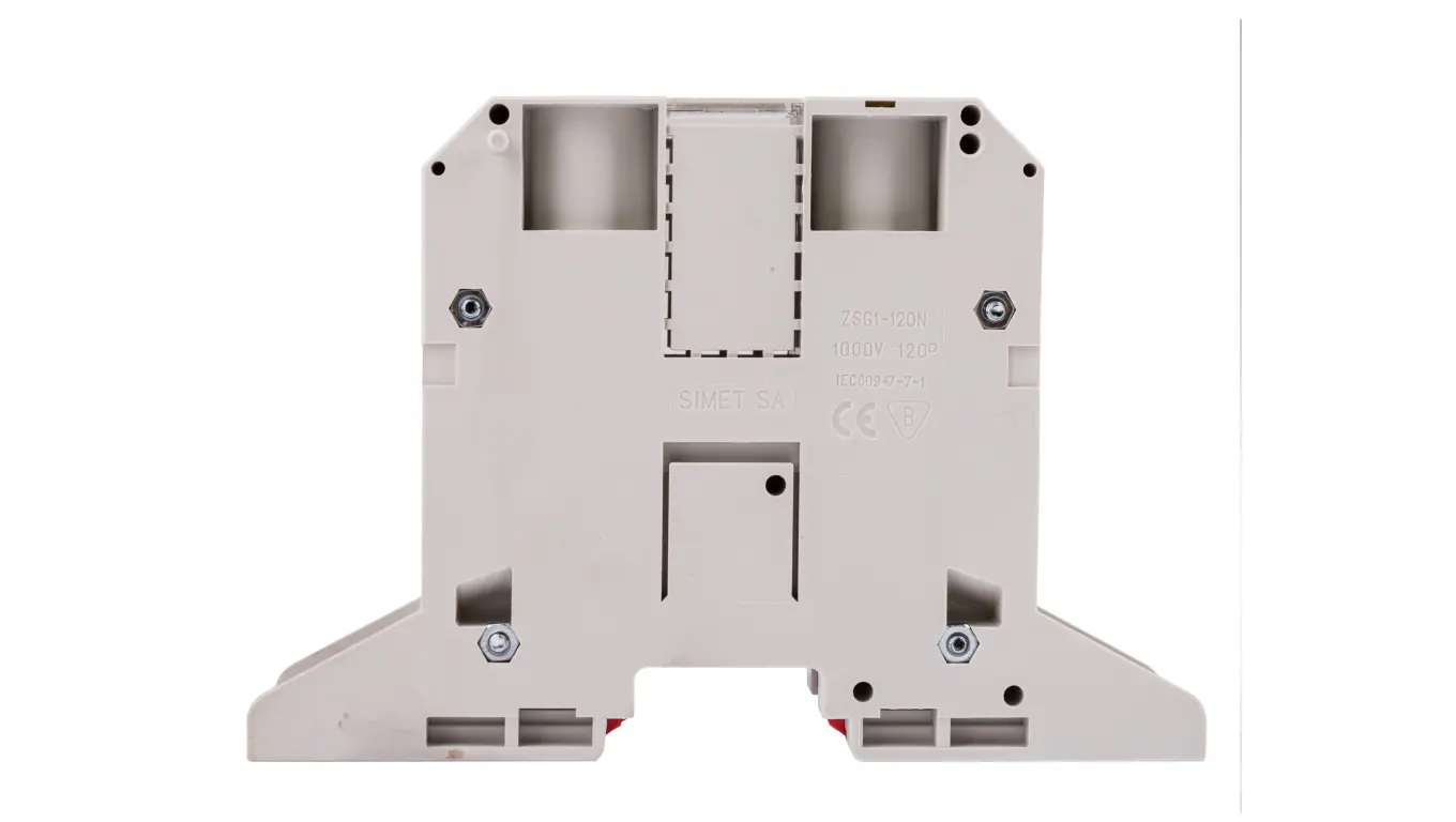 2-wire rail connector 120mm2 grey NEW