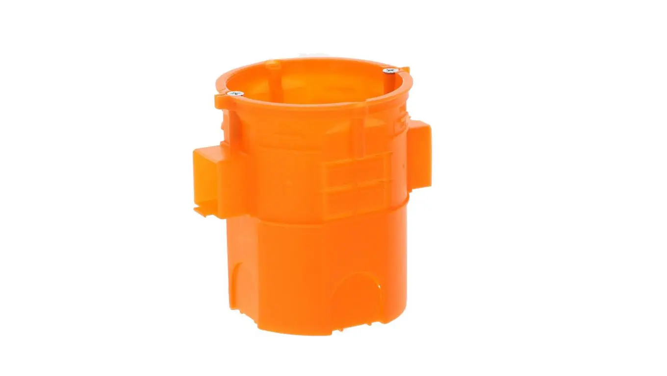 Simet Flush-mounted box 60mm deep orange