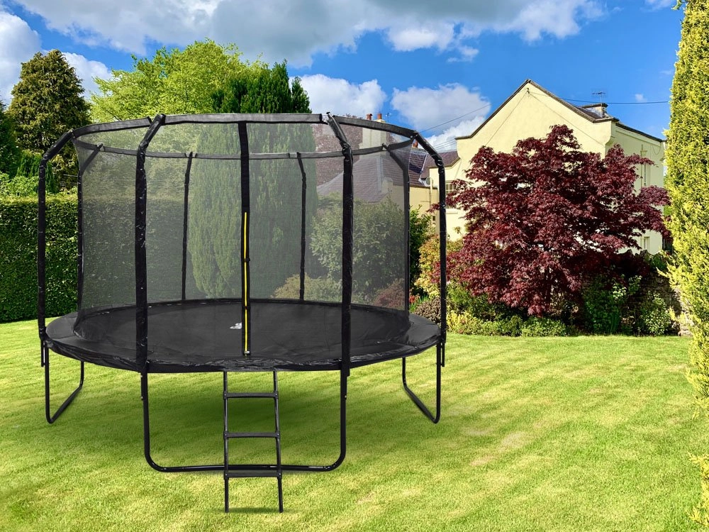 SkyFlyer SkyFlyer garden trampoline + ladder