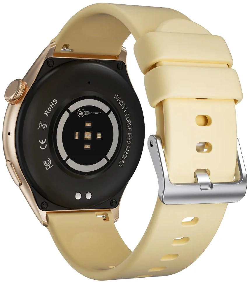 Smartwatch Weofly Curve złoty WY-CURVE/GD 6959098697477