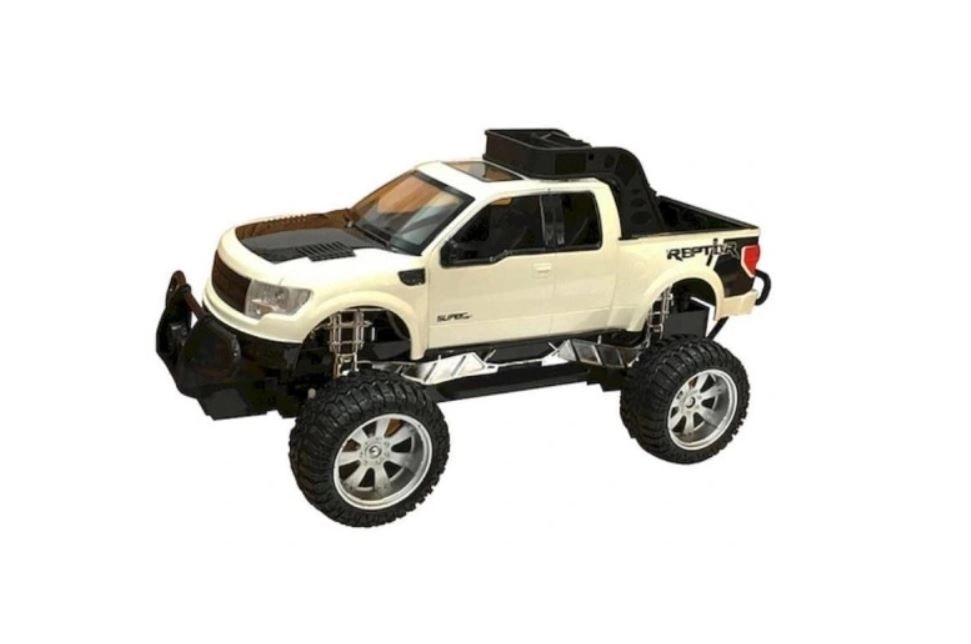 R/C Junior white car with battery