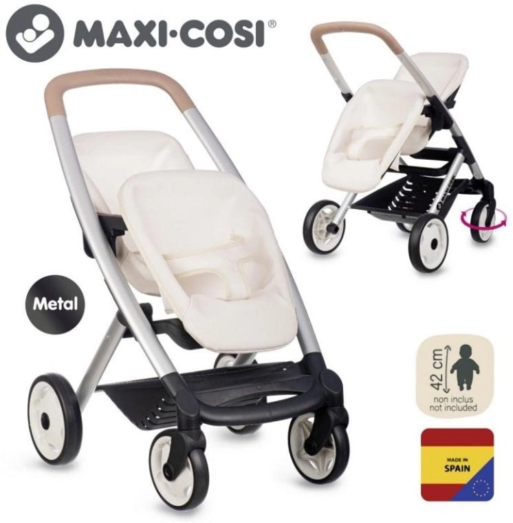 SMOBY Maxi Cosi stroller for twins