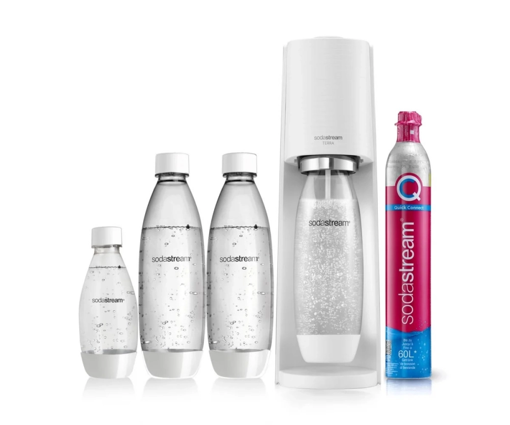 SodaStream Terra Bianco Value Pack Metal