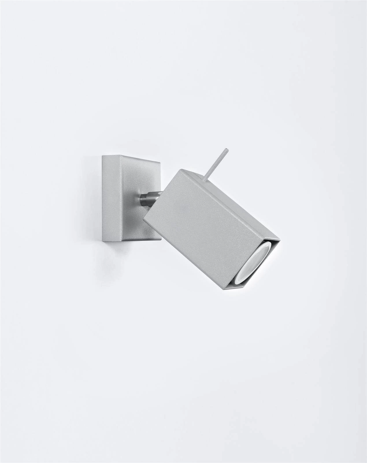 Wall lamp MERIDA 1 grey 5902622429540