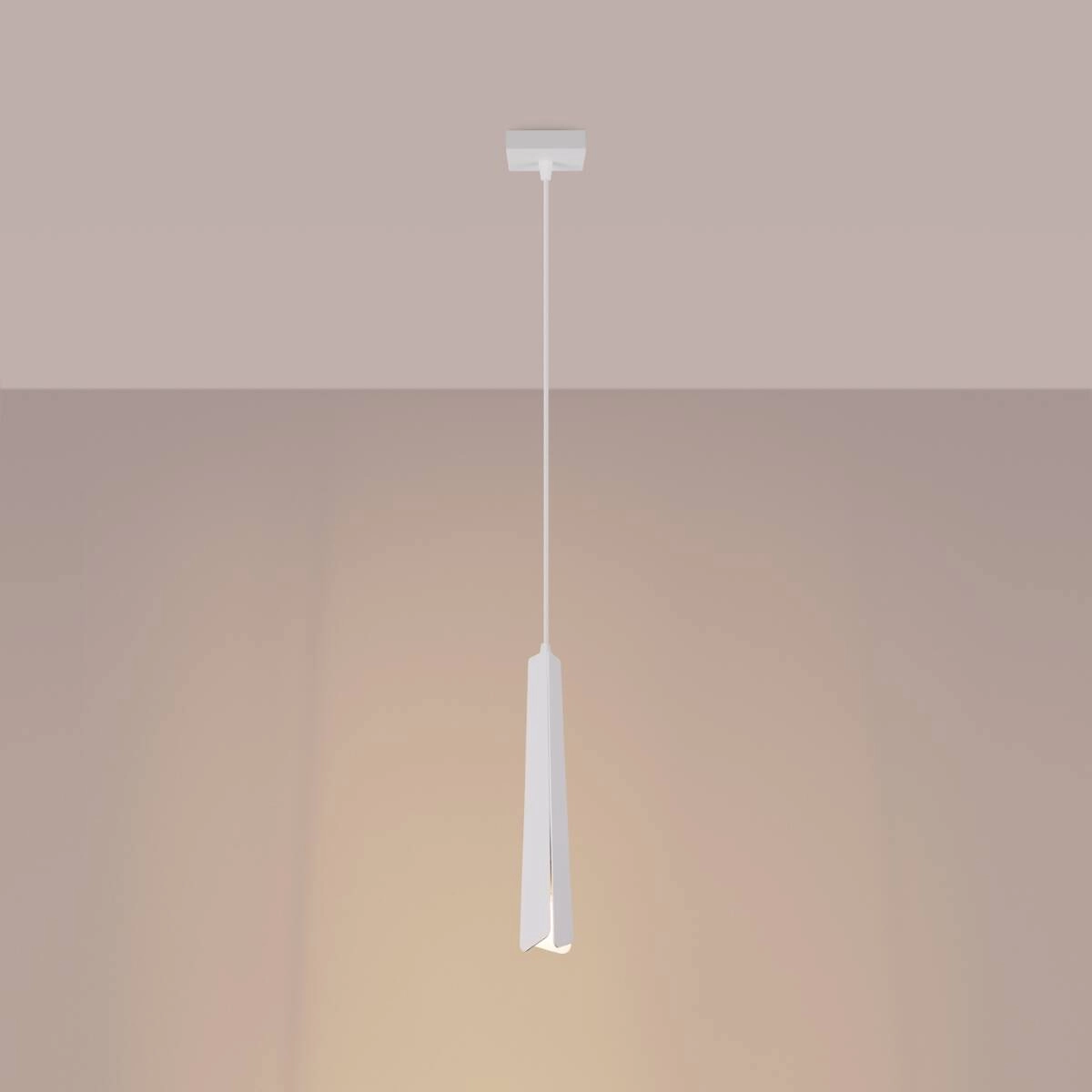 Pendant lamp PRYSM 1 white 5903282775077