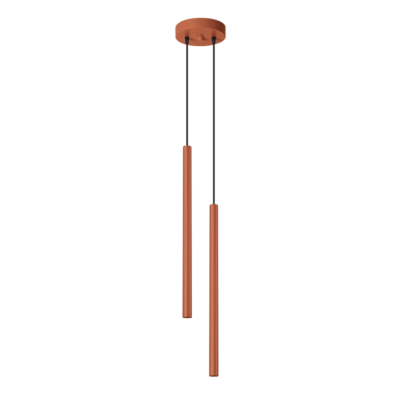 PASTELO 2 hanging lamp ochre red