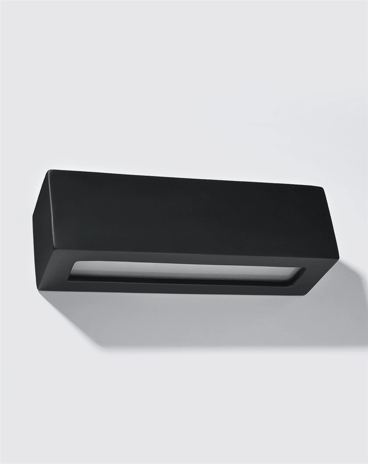 Ceramic wall lamp VEGA black 5903282798786