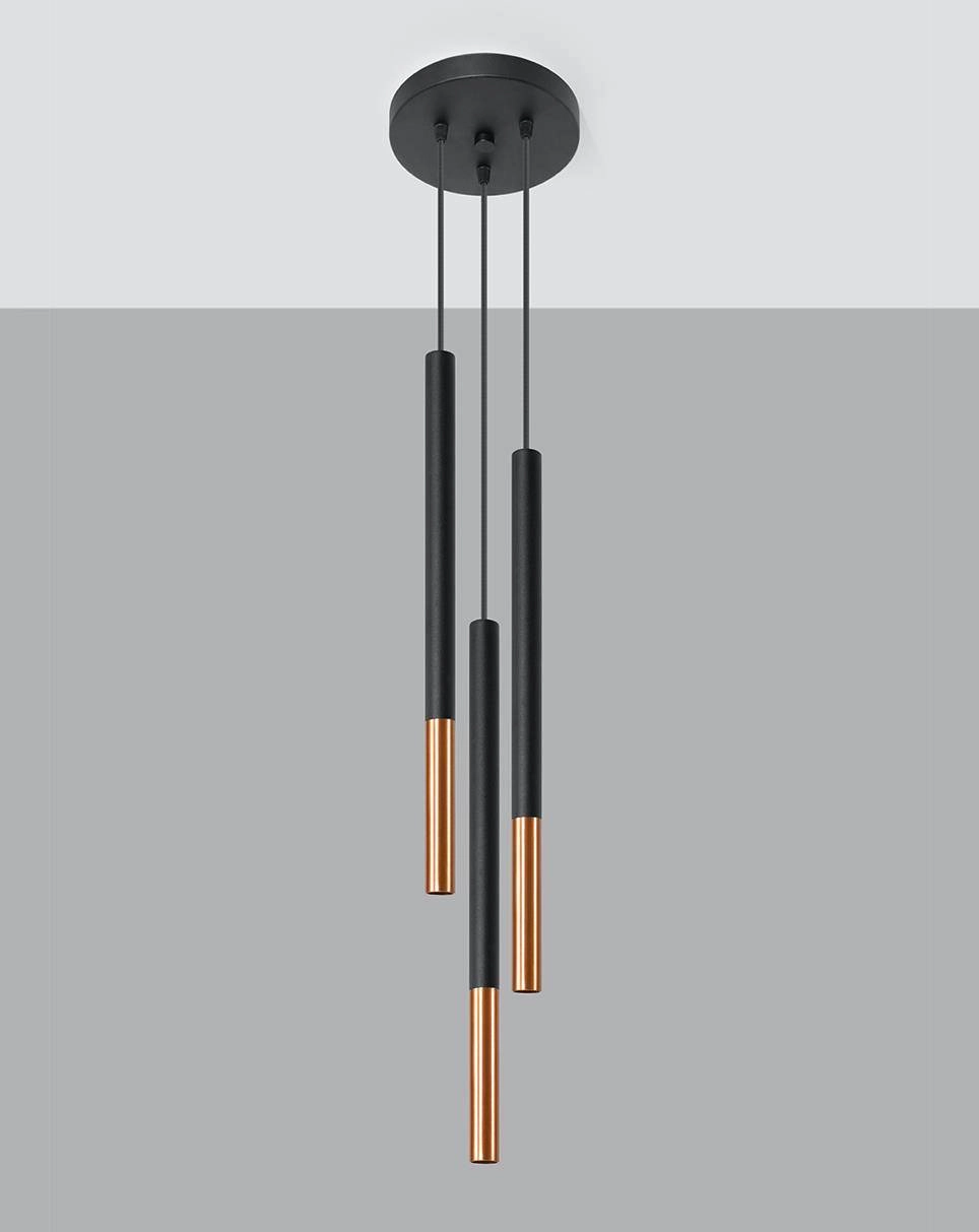 Sollux pendant lamp Modern copper LED