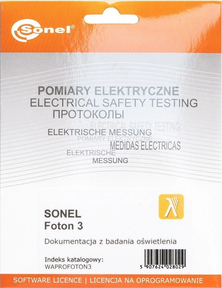 Sonel Program SONEL FOTON 3 /lighting
