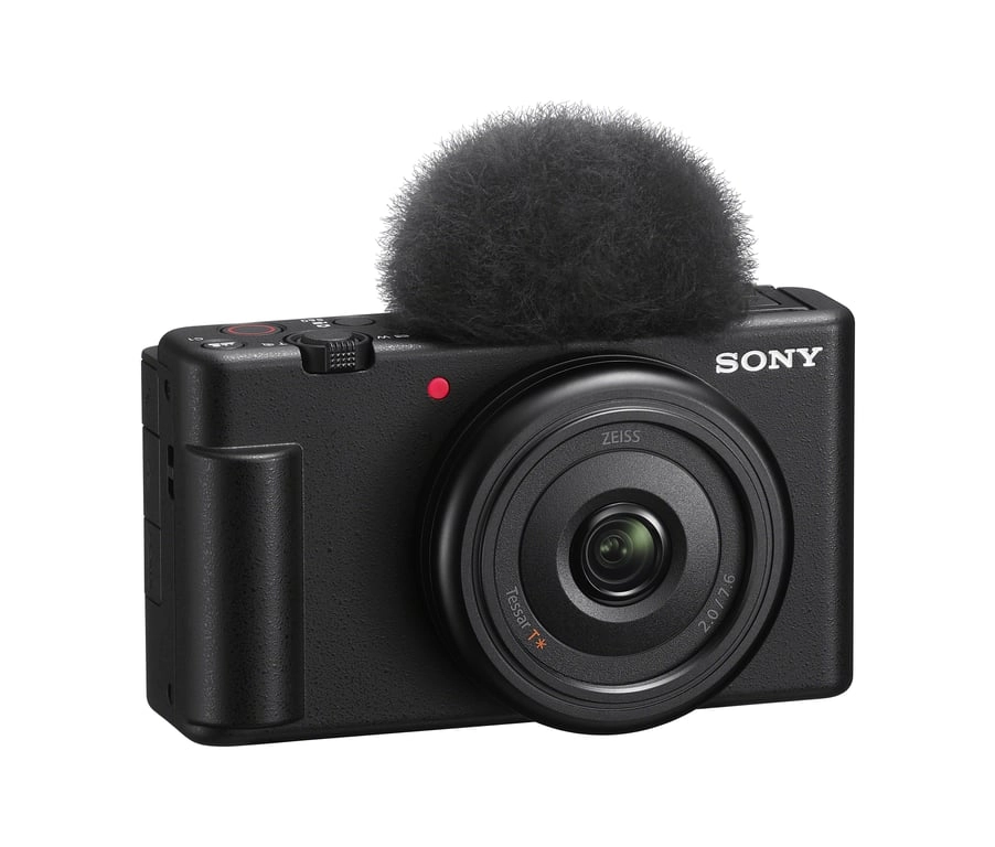 Sony ZV-1F 20.1Megapixel Black Digital