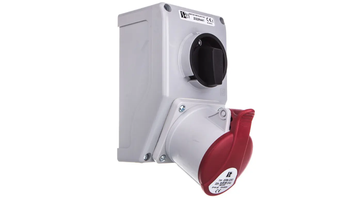 Spamel Installation kit with 32A 5P