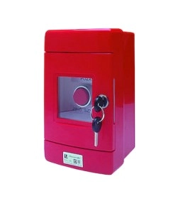 Spamel Protruding button 2Z 2R red