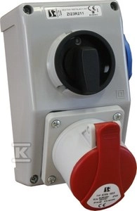 ZEST INST 0-I/16A 5B/2P+PE  FOR.M25