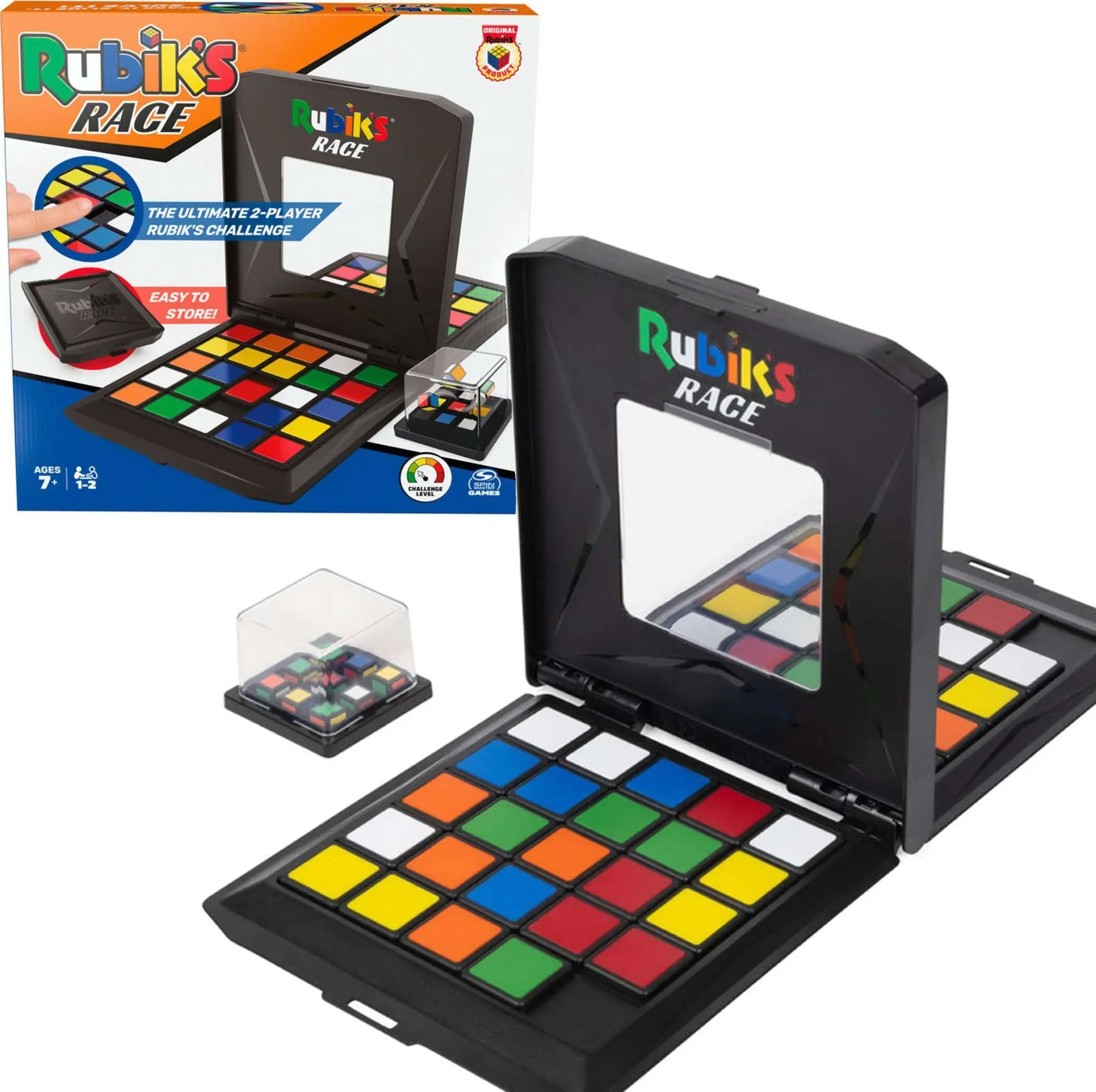 Rubik`s Race Classic Fast-Paced Strategy Sequence