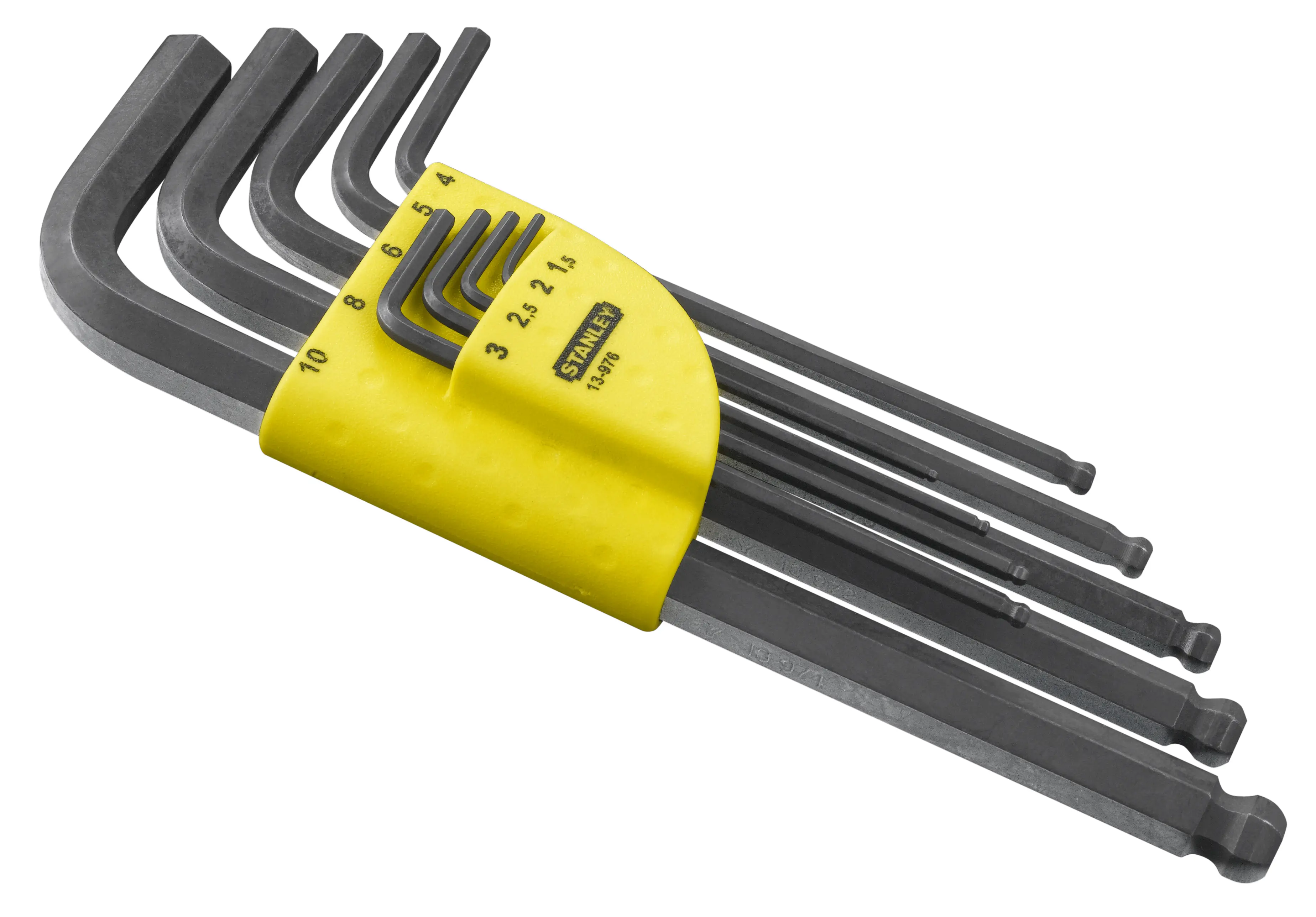 Stanley Set of hex Allen keys