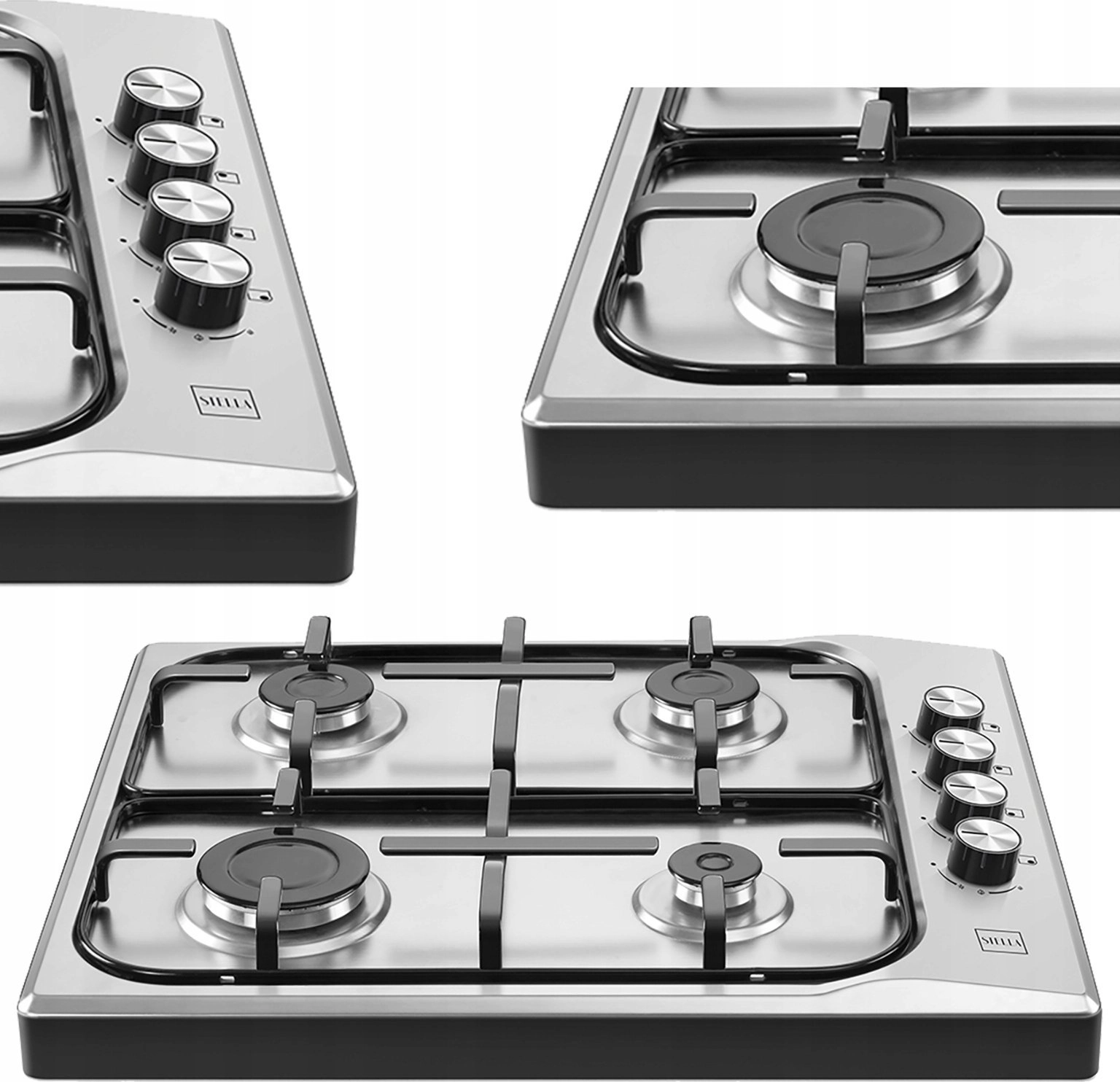 Stella STKGIX-04IN inox gas stove AGD-KUC--0000232