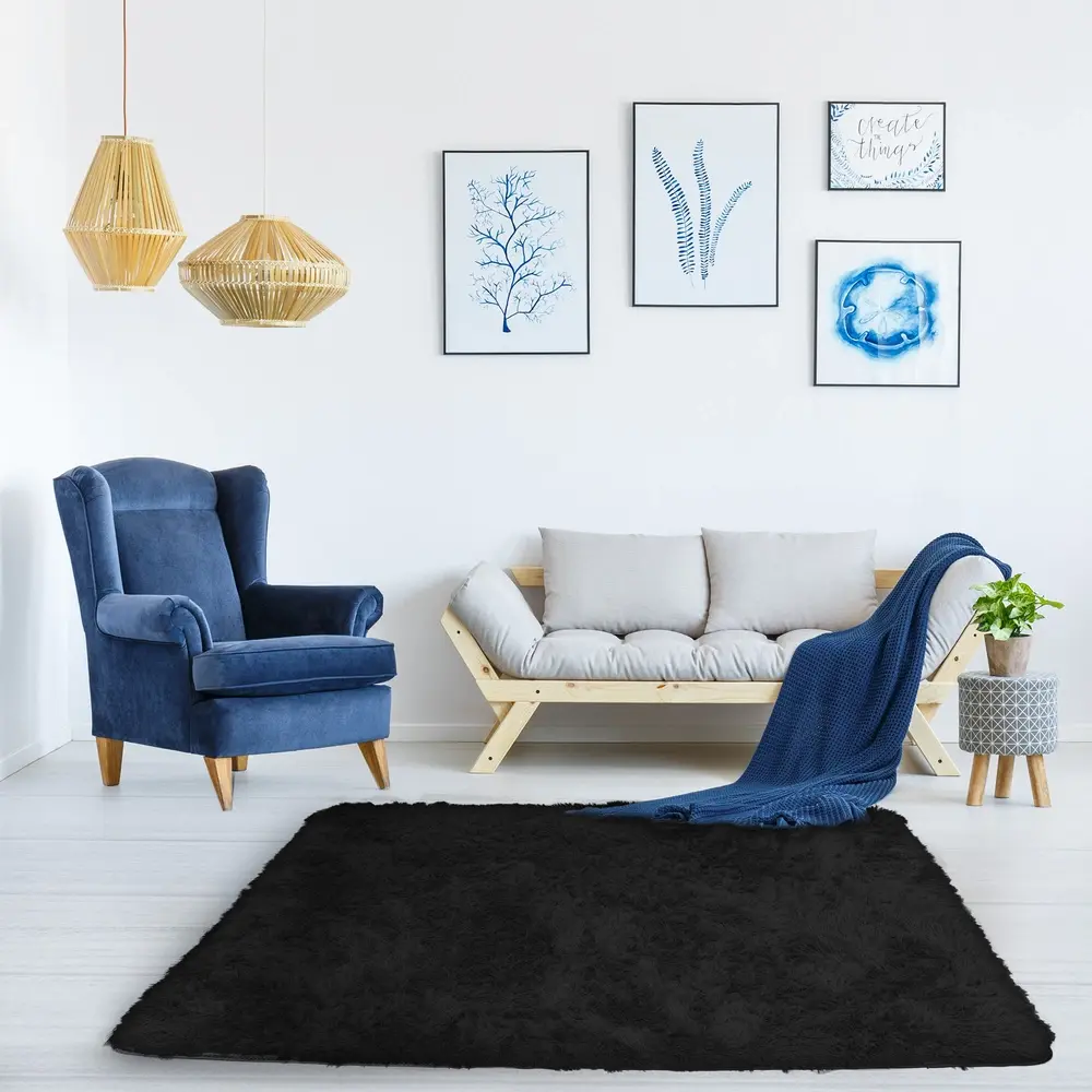Strado Shaggy Strado 120x160 BlackSky (Black)