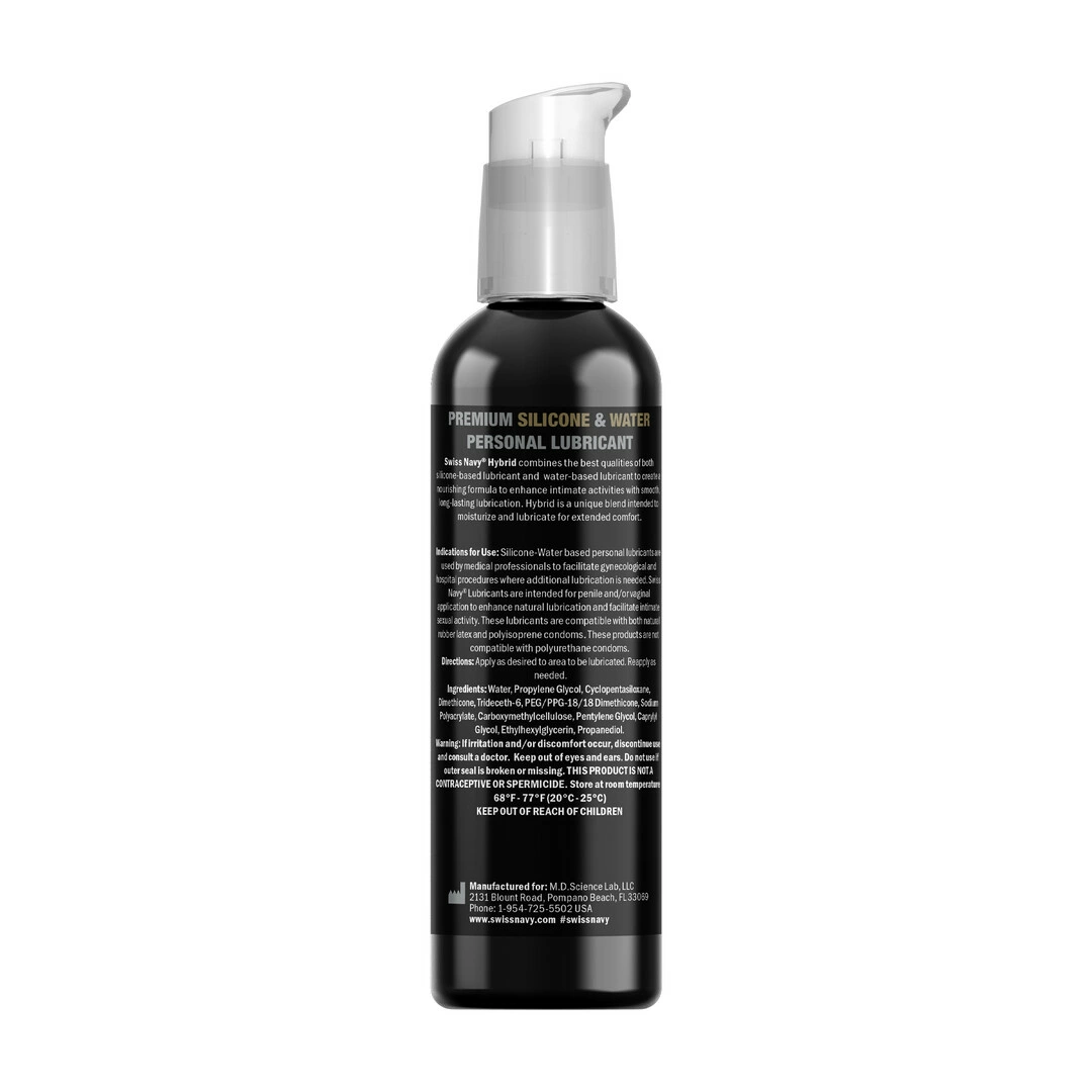 Swiss Navy Hybrid Silicone Water Lubricant