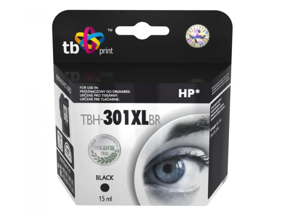 Tusz do HP DJ1050/2050 Czarny refabrykowany