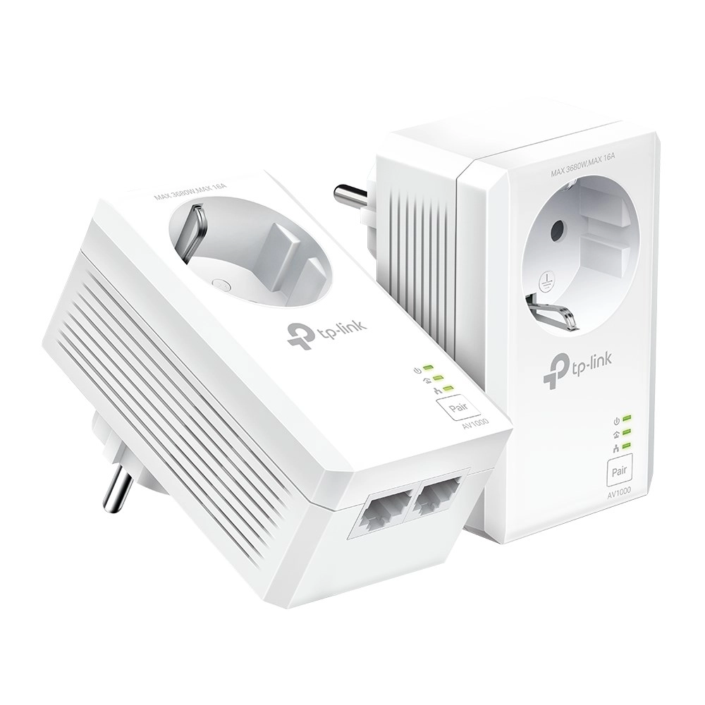 TP-Link AV1000 2-Port Gigabit Passthrough Powerline