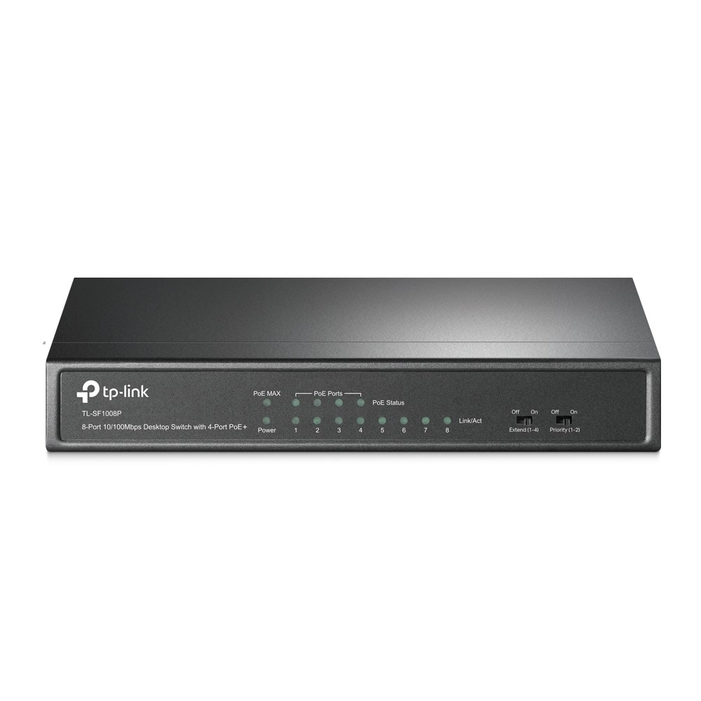 TP-Link 8-Port 10/100Mbps Desktop PoE Switch