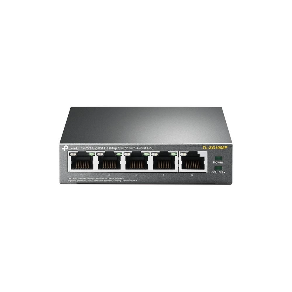 TP-Link Switch 5x GE TL-SG1005P (4xPOE/65W)V6
