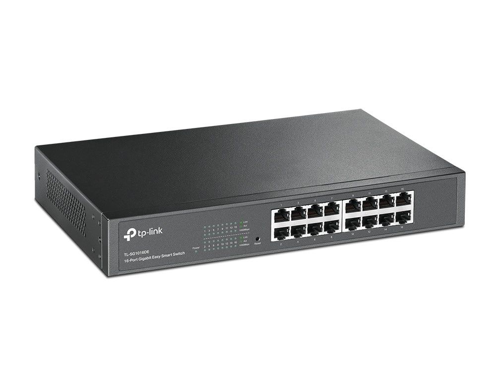 TL-SG1016DE 16-PORT GIGABIT EASY SMART SWITCH