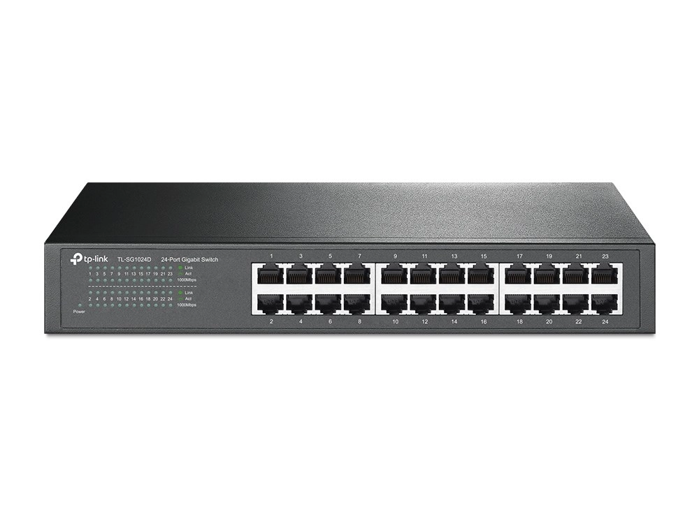 TP-Link TL-SG1024D network switch Unmanaged Gigabit