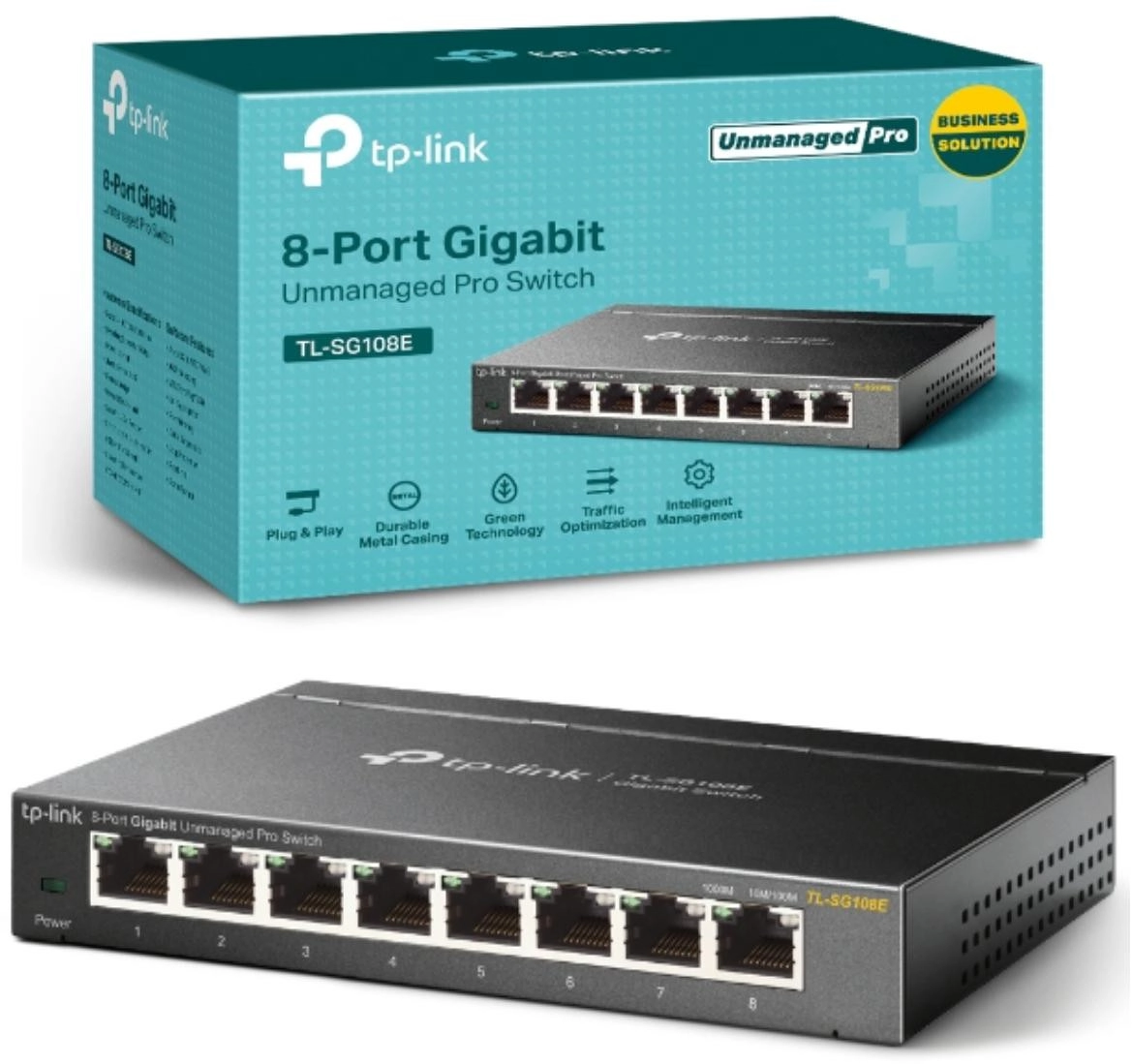TP-Link TL-SG108E network switch Managed L2