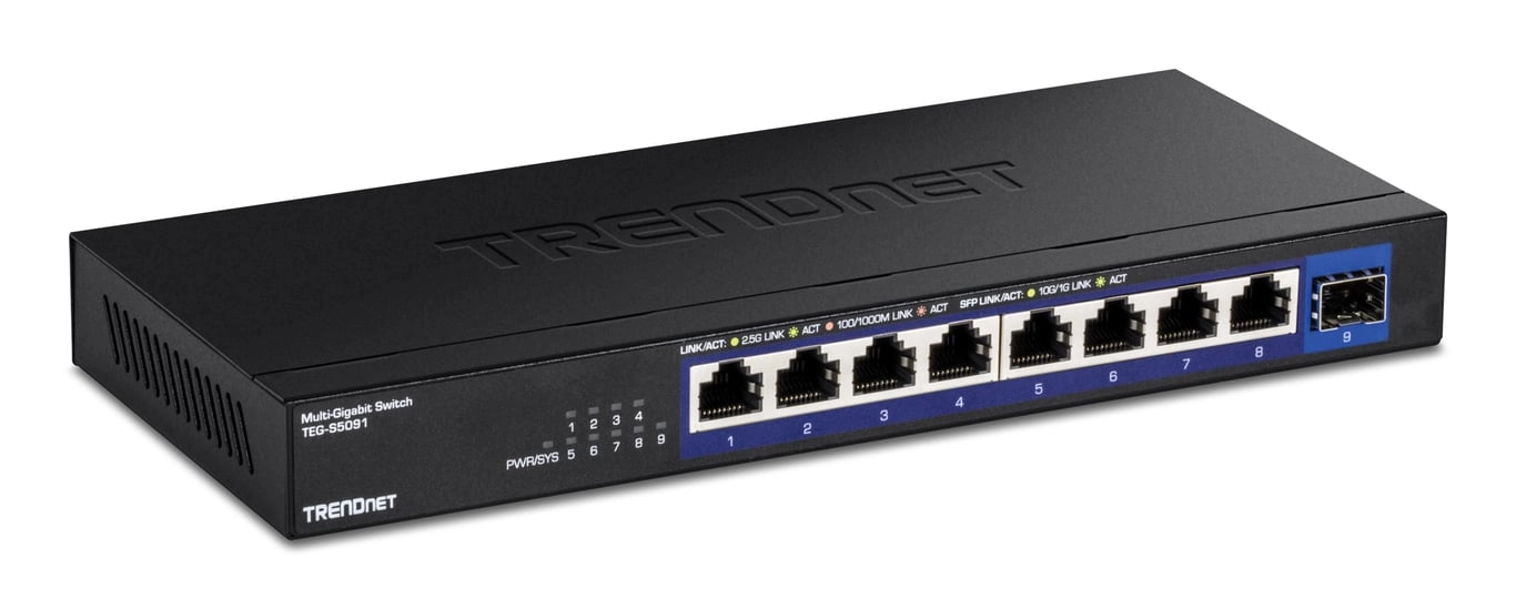 Trendnet TEG-S5091 network switch Unmanaged 2