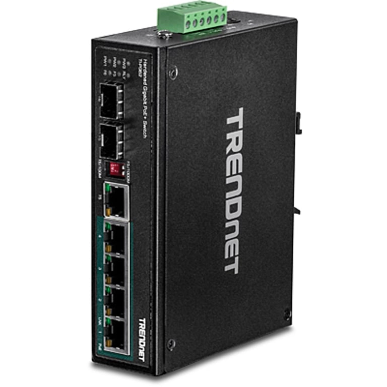 TRENDnet TI-PG62 6-Port Gigabit Switch PoE+