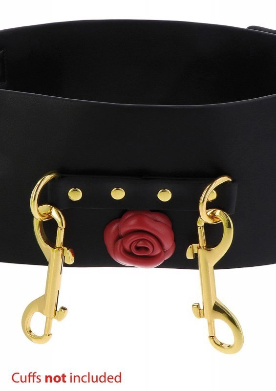 Wild Roses Bondage Belt Black 8713221838001