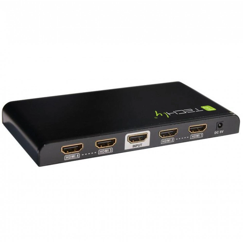 Techly HDMI Splitter 4K UHD 3D