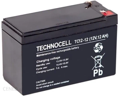 Technocell TC 12-12 Akumulator 12Ah 12V