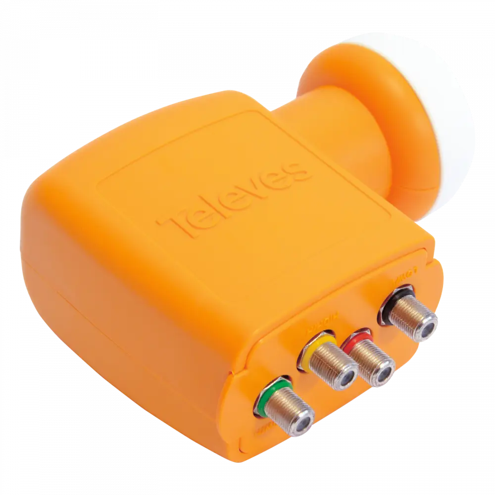 LNB offset Quattro 4 wyjścia: Hh-Vh-Hl-Vl