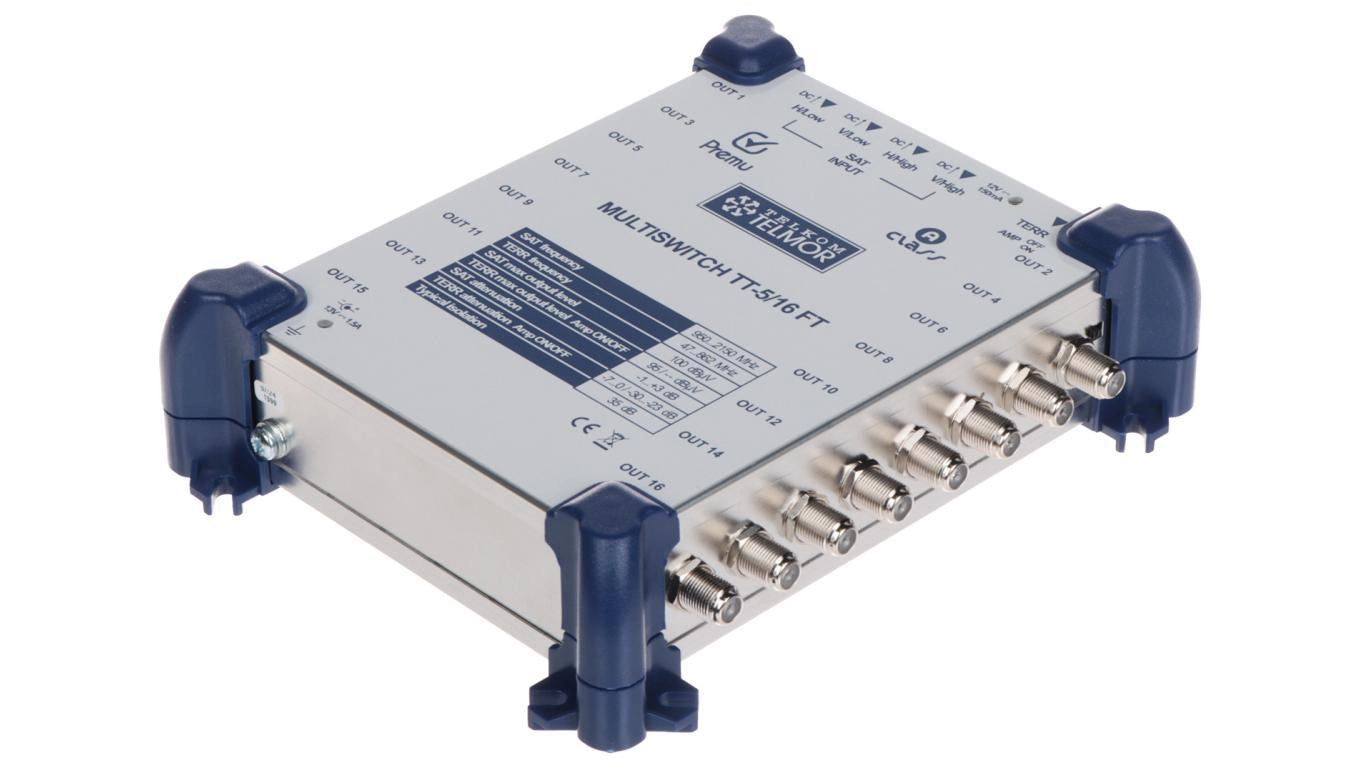 TT-5/16-FT-PREMU MULTISWITCH 5 IN/16 TELMOR OUTPUTS
