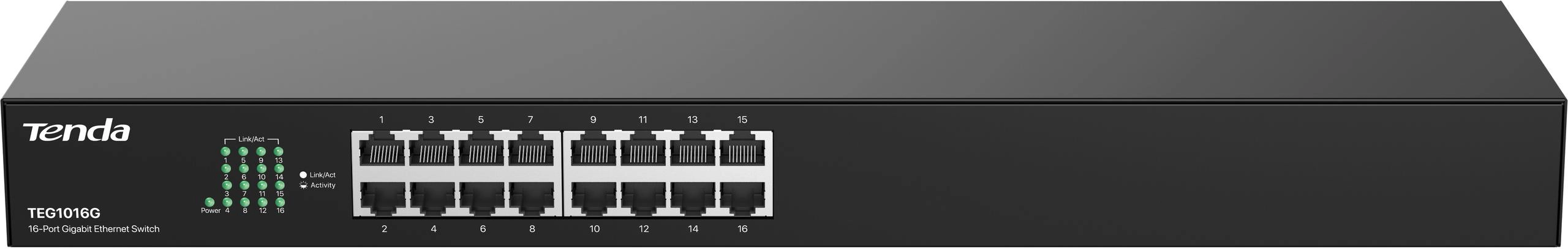 Tenda TEG1016G network switch Unmanaged Gigabit