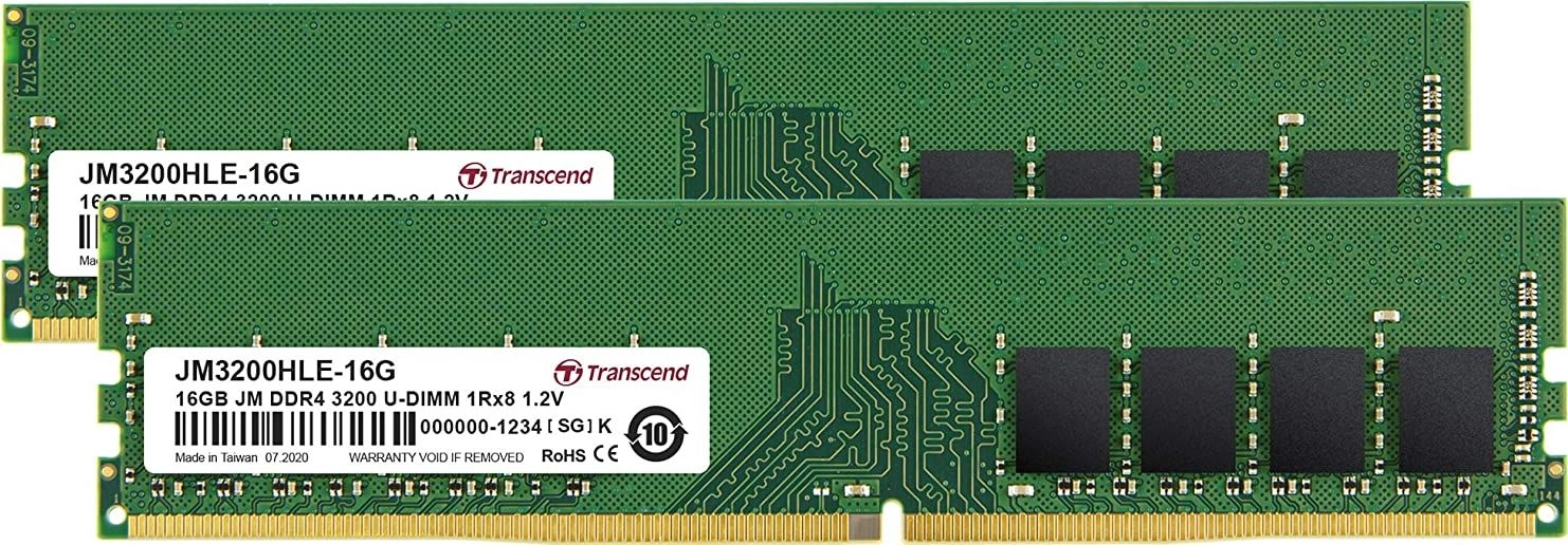 Transcend JeTram 32GB [2x16GB 3200Mhz DDR4