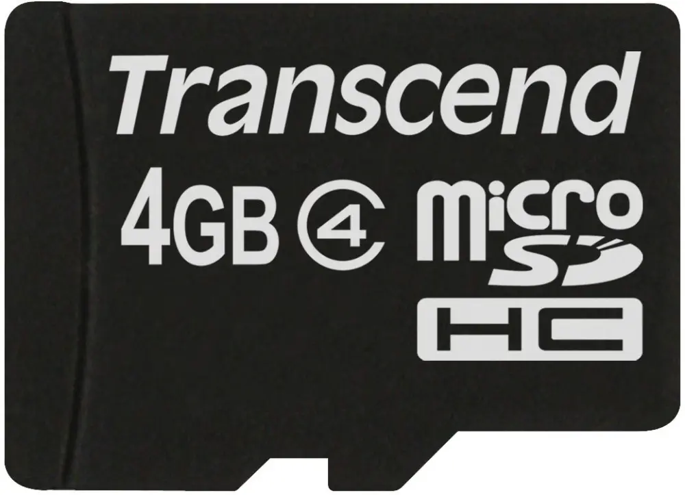 CARD -Card micro 4GB TRANSCEND Class4