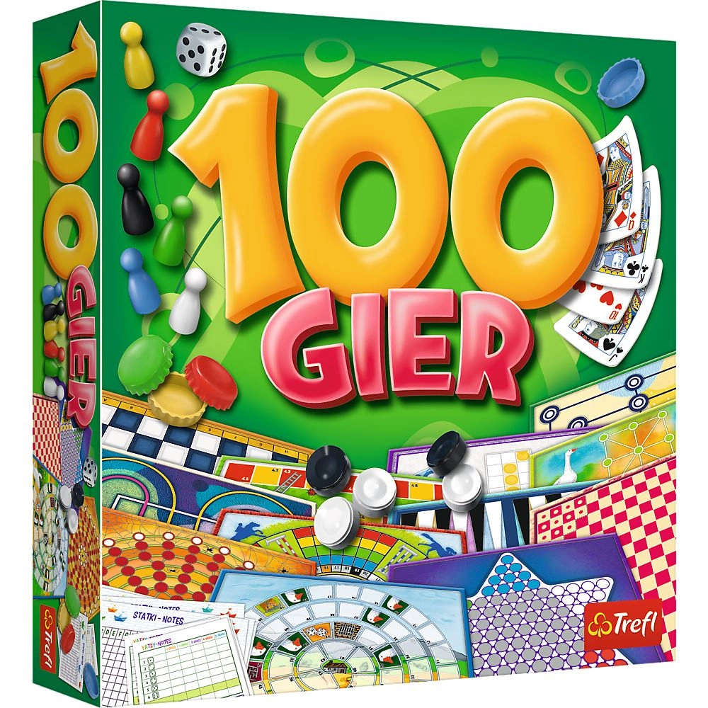Trefl Board game 100 games 02117