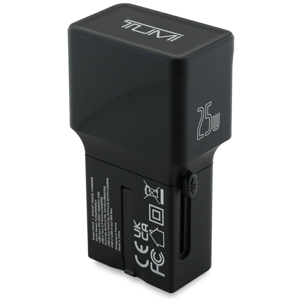 TUMI Travel Adapter 25W USB-C /