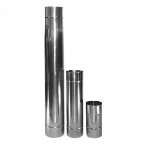 Acid-resistant chimney liner 120mm 1m 0