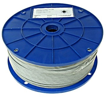 GALVANIZED STEEL ROPE 14MM 6*37 50MB