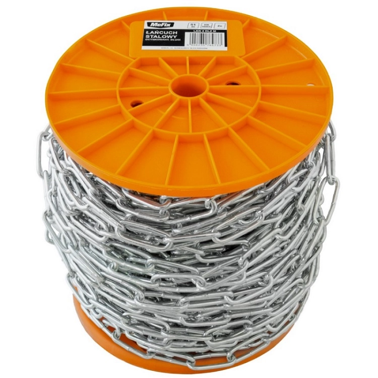 D-2 LONG CHAIN 10MM GALVANIZED METER